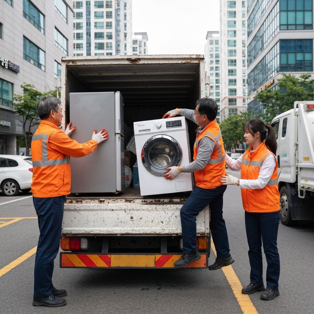 가전제품 수거