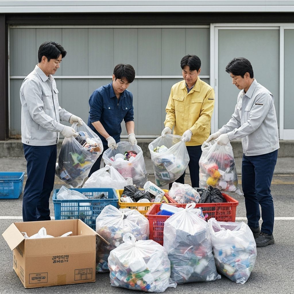 일반 폐기물 수거